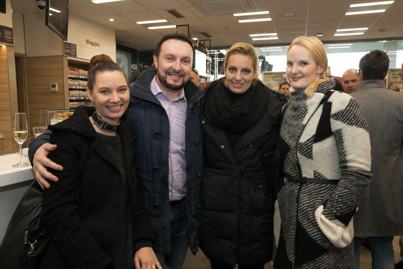 Odprtja sta se udeležila tudi Frenk Nova in Miša Margan