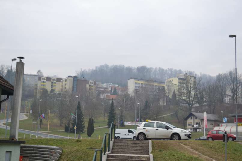 Ganca po prihodu v Hrastnik ustavili policisti-2