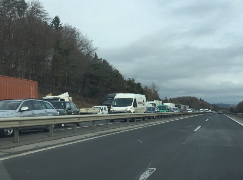 zastoj, štajerska avtocesta
