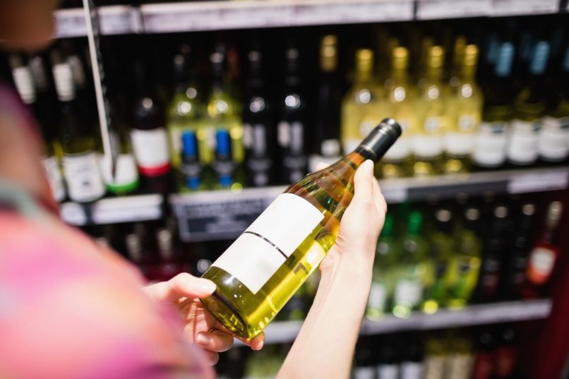 alkohol, vino