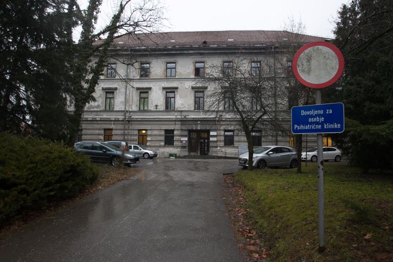 psihiatrična klinika, poljanski nasip