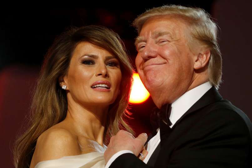 melania, donald trump