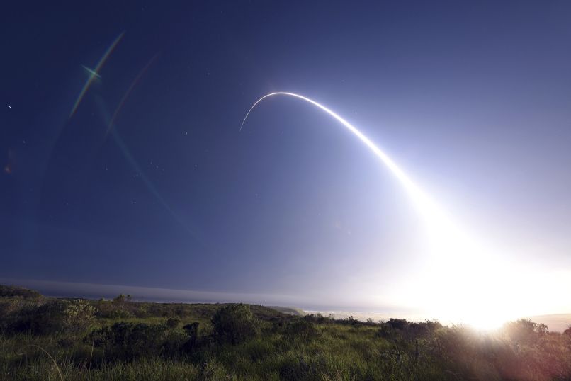 test, jedrska raketa, Minuteman