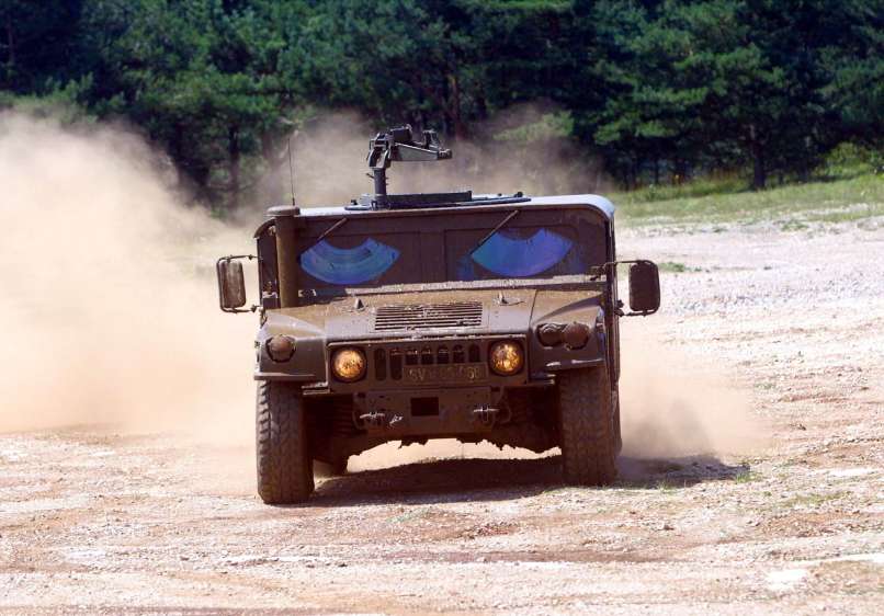 Hummer, slovenska vojska