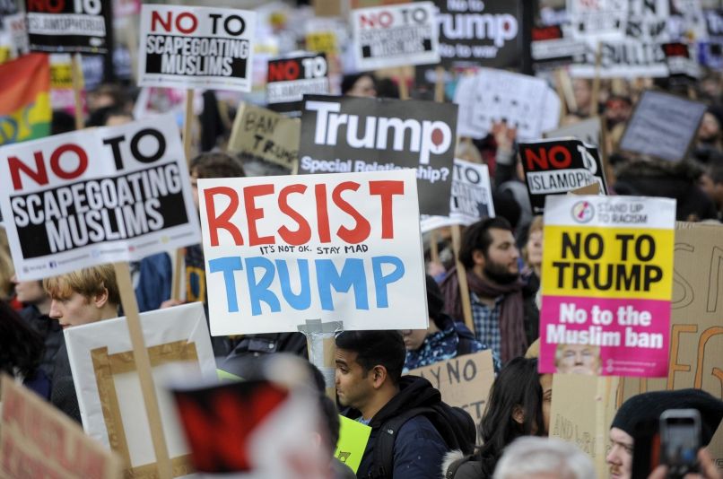 trump, protesti 1