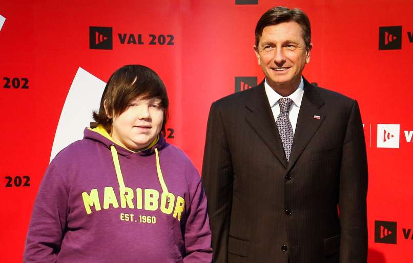 Rok Černic, predsednik, Borut Pahor, priznanje