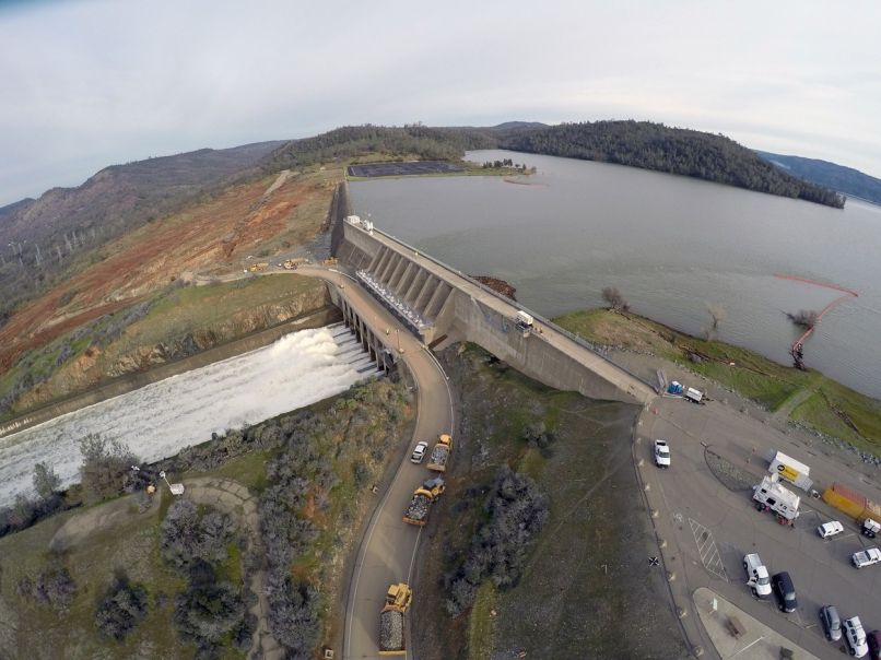 jez Oroville, Kalifornija, ZDA