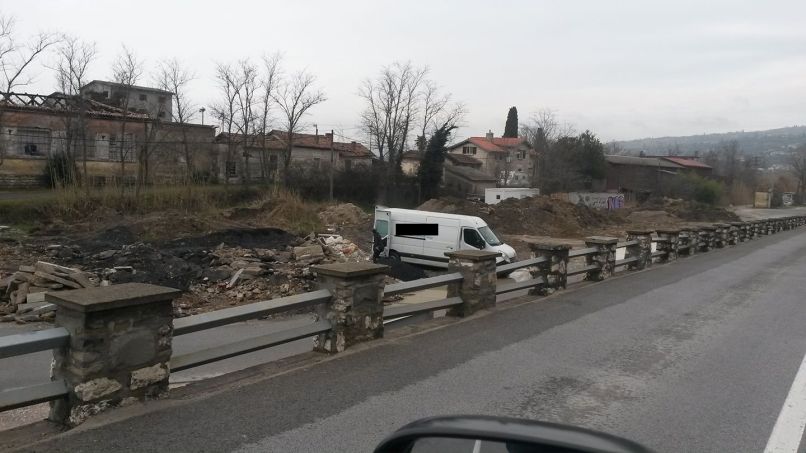 Kup, odpadni material, deponija odpadki, sečovlje