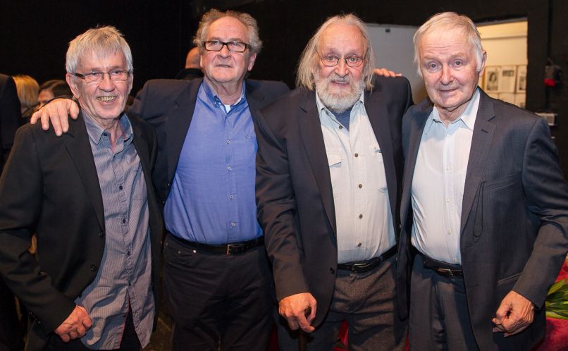 Marko Okorn, Ivo Ban, Dare Valič in Boris Juh