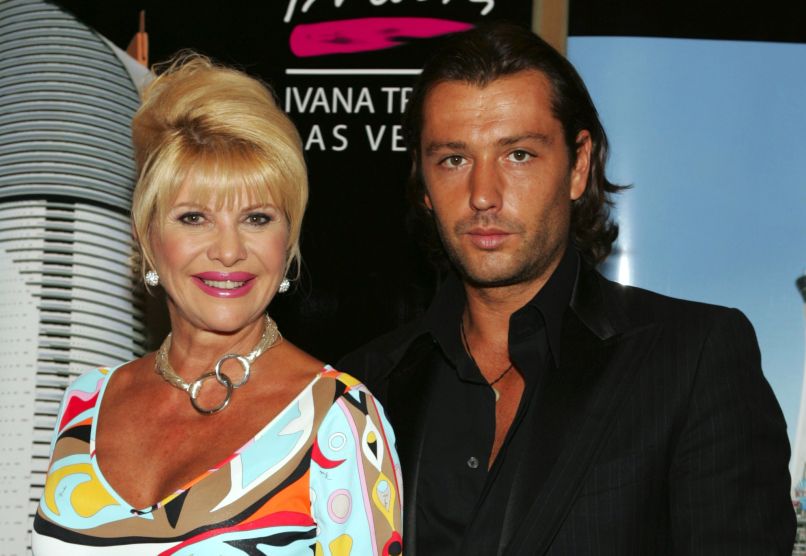 Ivana Trump in Rossano Rubicondi