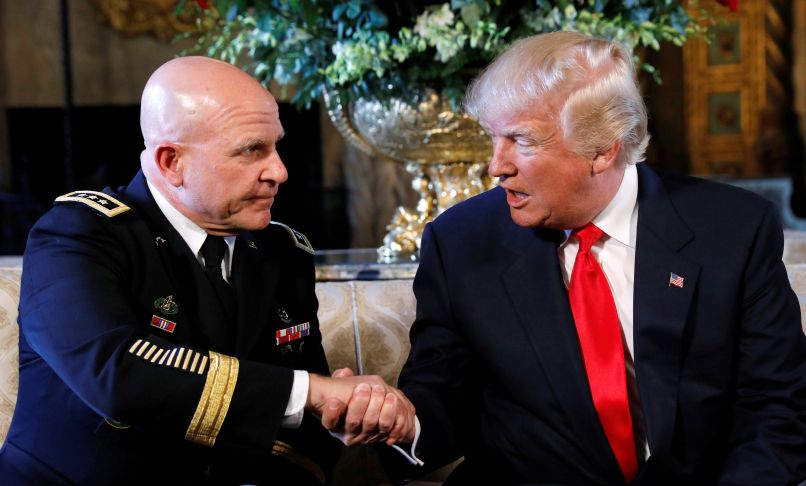 general Herbert Raymond McMaster in Donald Trump