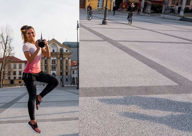 Prve letošnje kilometre bo v novih UltraBoost X pretekla tudi osebna trenerka Nives Orešnik