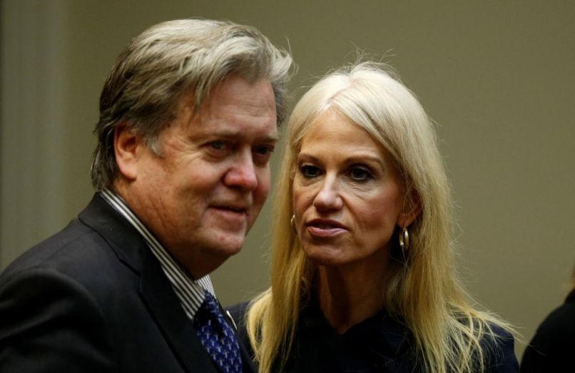 Steve Bannon Kellyanne Conway