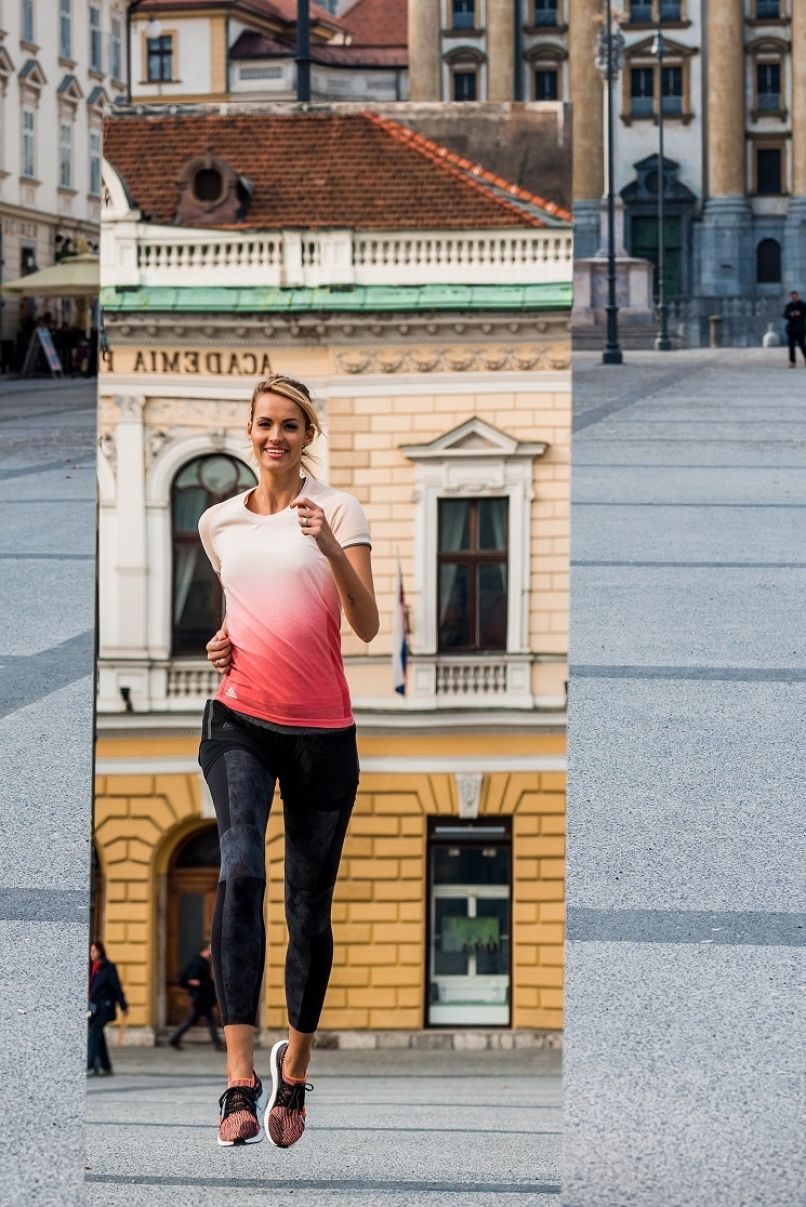 Kot prva je nove UltraBoost X preizkusila tudi Tjaša Kokalj Jerala