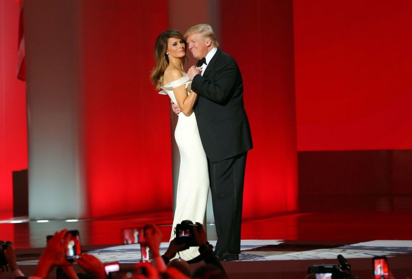 melania trump donald ples