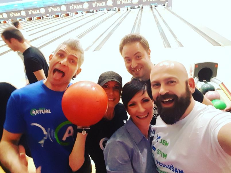 Mitja Grajzer, Grega Javornik, Anita Gošte in Tanja Seme