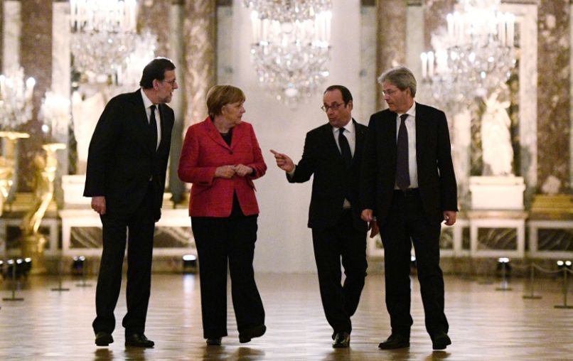 rajoy, merkel, hollande, gentiloni