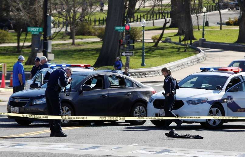policija, Washington, pred ameriškim kongresom, kaipitolski grič