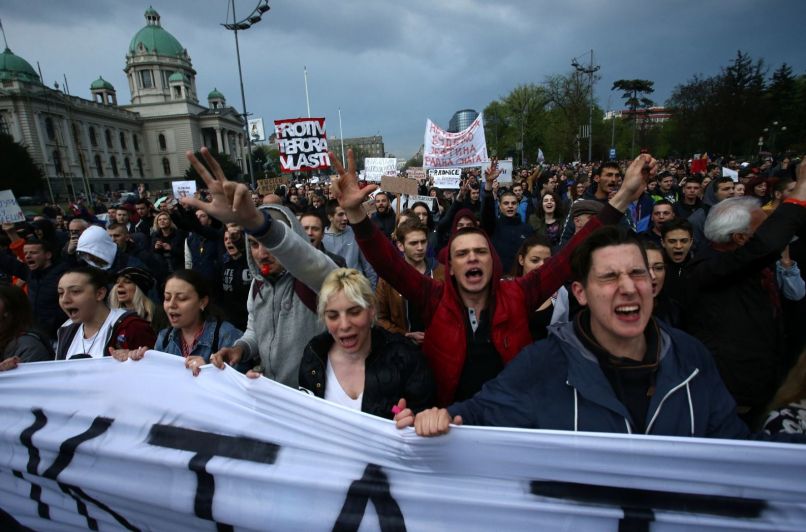beograd protesti