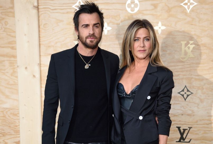 Justin Theroux and Jennifer Aniston