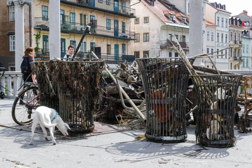 čiščenje Ljubljanice