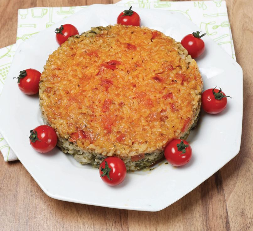 dvobarvni riz