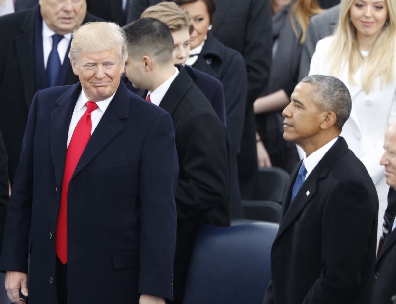 Trump Obama