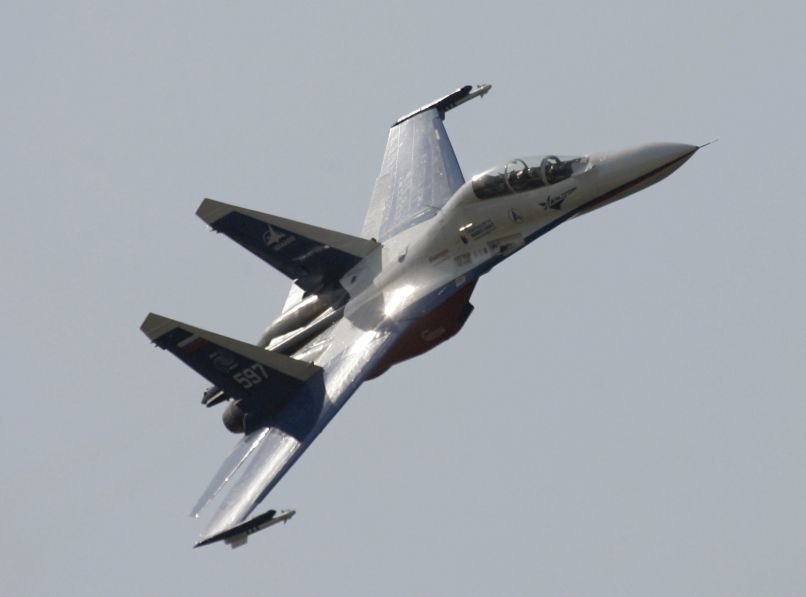 vojaško letalo, lovec,  Suhoj Su-30