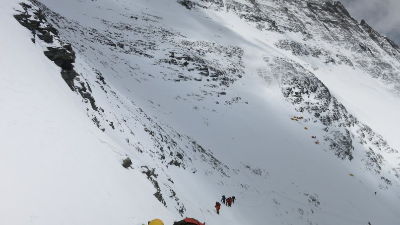 aplinisti, vzpon na Mount Everest