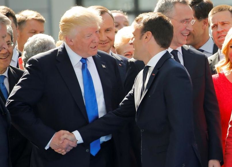 Macron, Trump