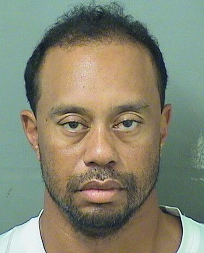 Tiger Woods, aretacija