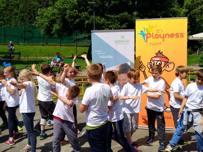 Merkur zavarovalnica in playness pedagogika