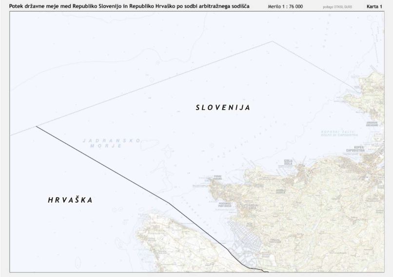 državna meja, Slovenija, Hrvaška, Razkrižje, Hotiza, arbitraza