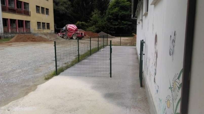 vrtec majer, zunanja igralnica