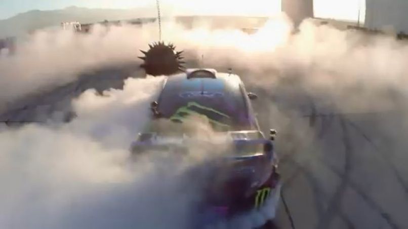 Ken Block spet v akciji