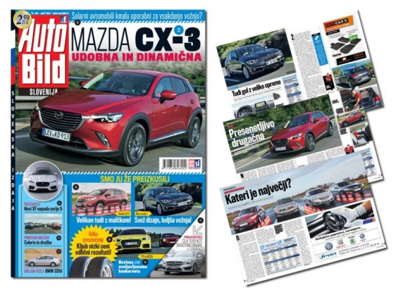 AUTO BILD Slovenija - april 2015