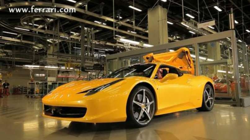 Alonso in 458 Spider