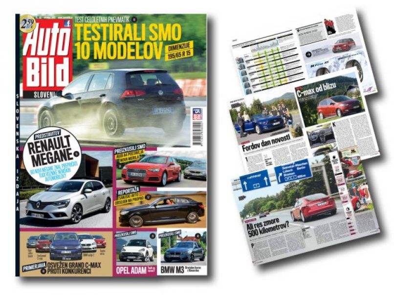 AUTO BILD Slovenija - oktober 2015