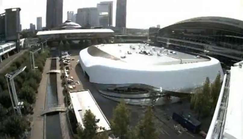 Audijev paviljon na IAA v Frankfurtu