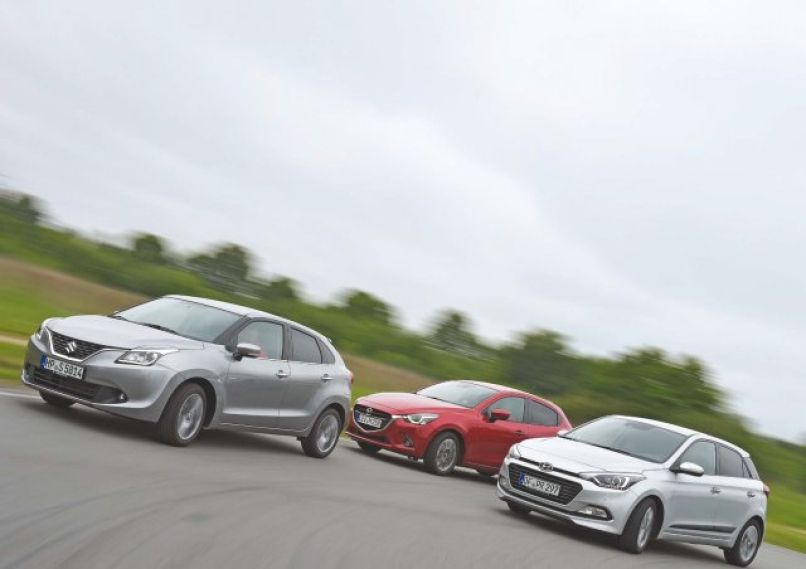 PRIMERJAVA: Hyundai i20, mazda 2 in suzuki baleno