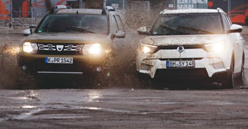 PRIMERJAVA: Dacia duster in ssangyong tivoli