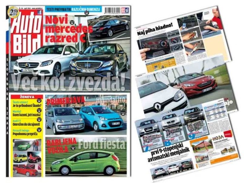 Auto Bild Slovenija - april 2014