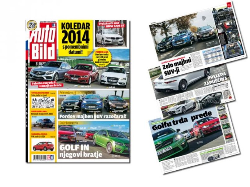 Auto Bild Slovenija - januar 2014