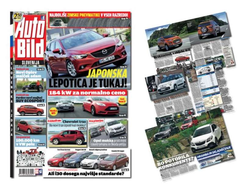 Auto Bild Slovenija - november 2012