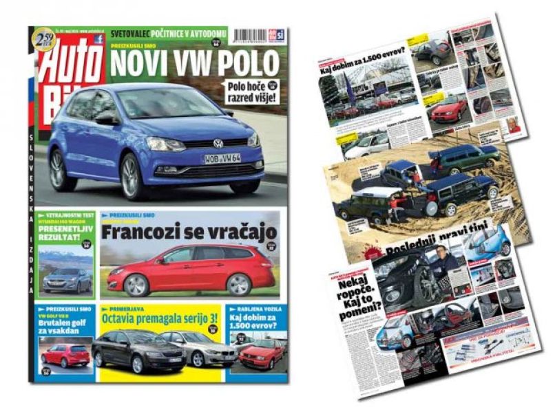 Auto Bild Slovenija - maj 2014