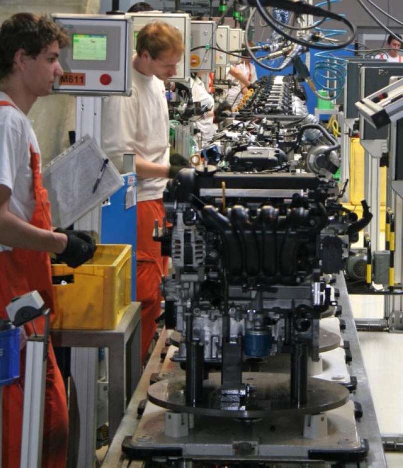 Kia na Slovaškem proizvedla več kot milijon motorjev
