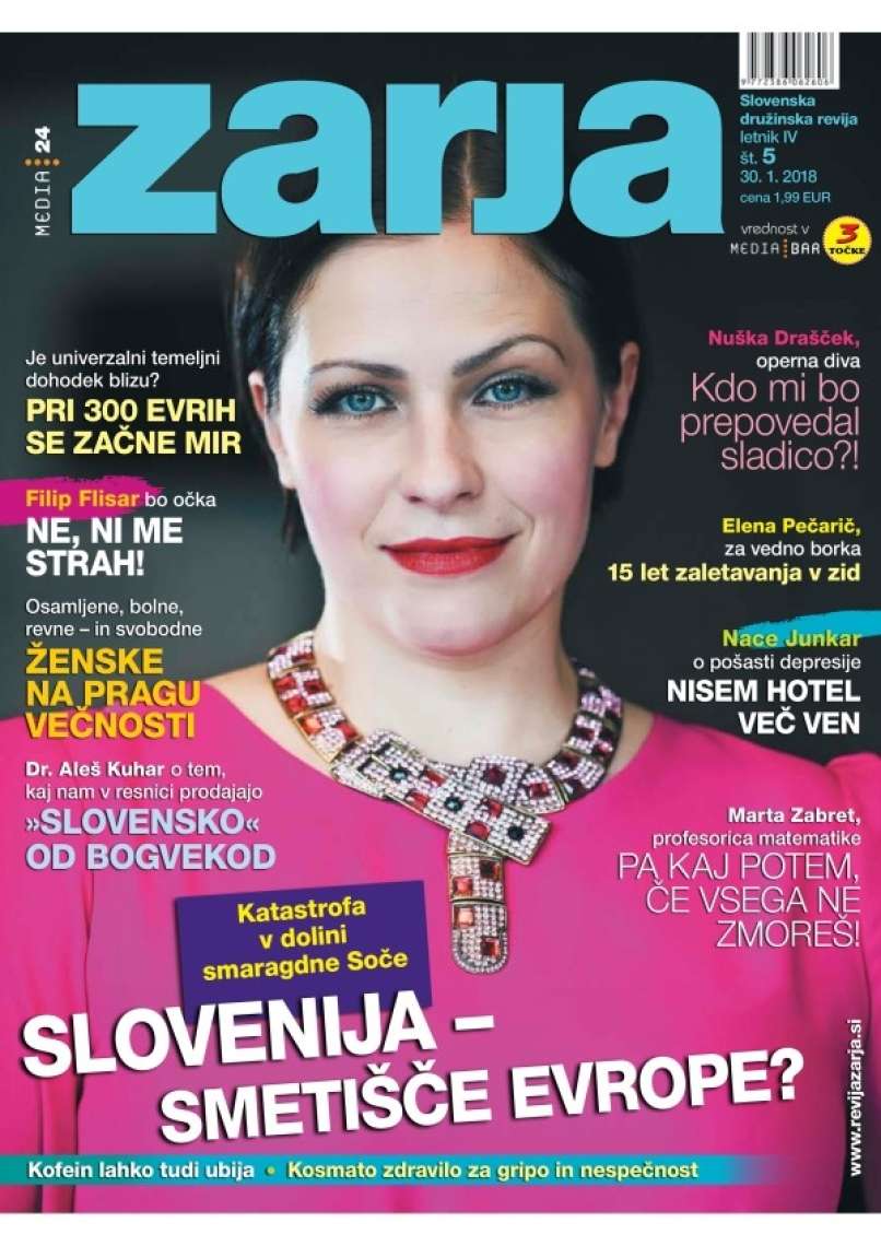 zarja št. 5, 30. 1. 2018