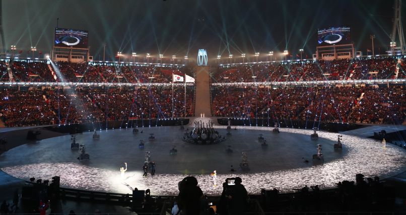 pjongčang, otvoritev, olimpijske igre