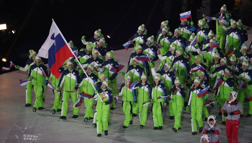 olimpijske igre, slovenija, otvoritev
