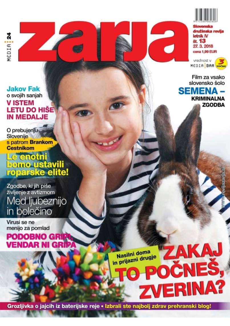 Zarja št. 13, 27. 3. 2018